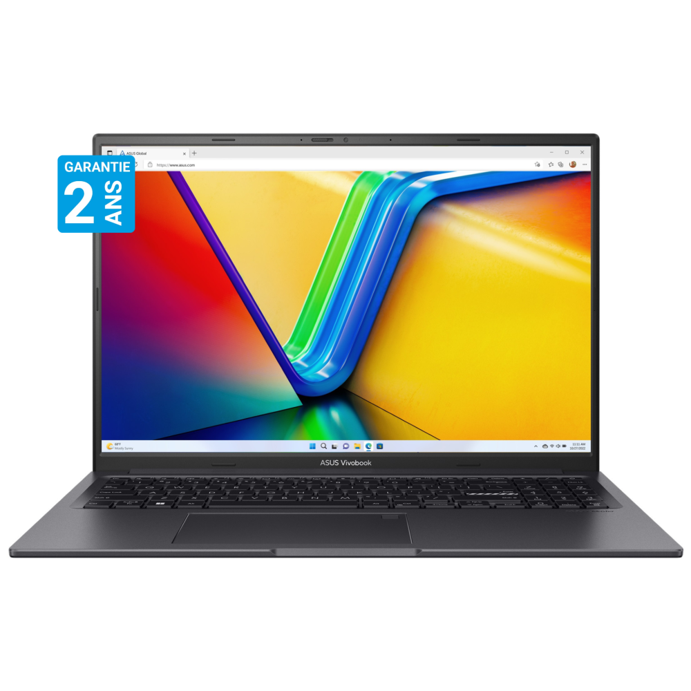 Pc Portable Gamer ASUS Vivobook 16X S3605ZF / i5-12500H / RTX 2050 4G / 8 Go / 512 Go / Windows 11 / Noir