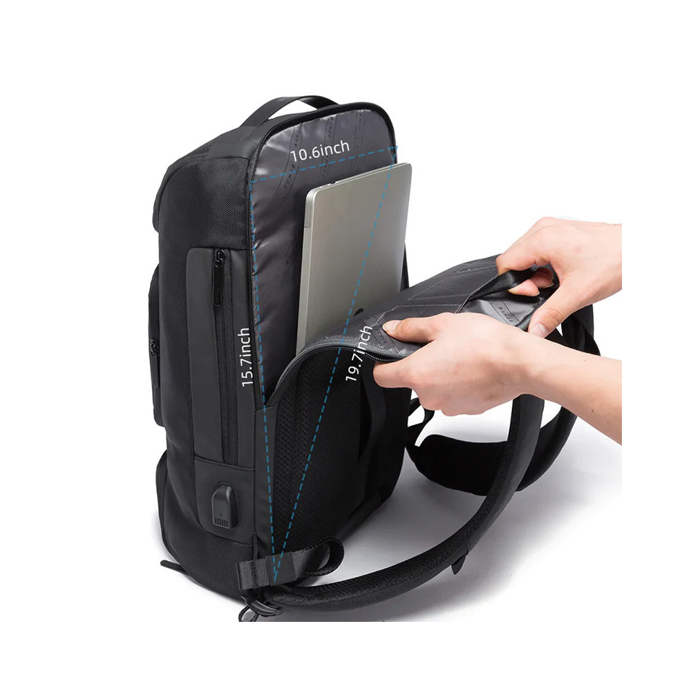 SAC A DOS BANGE BG02 17.3" / Gris