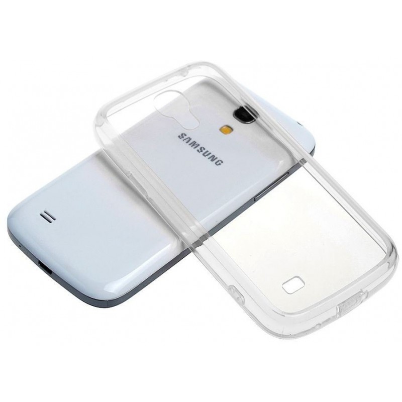 Etui en Silicone pour Samsung Galaxy S4 / Transparent