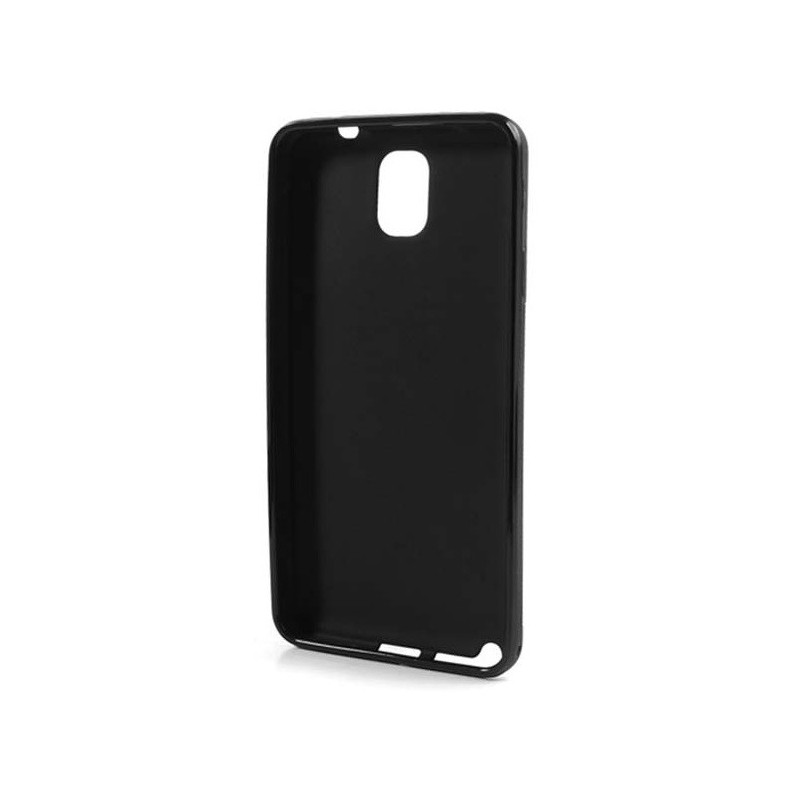 Etui en Silicone pour Samsung Galaxy Note 3 / Noir