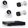 KIT DE SURVEILLANCE MIPVISION XDVR + 2 CAMERAS EXTERNES + 2 CAMERAS INTERNES 2MP