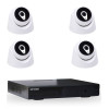 KIT DE SURVEILLANCE MIPVISION XDVR + 4 CAMÉRAS INTERNES 2MP