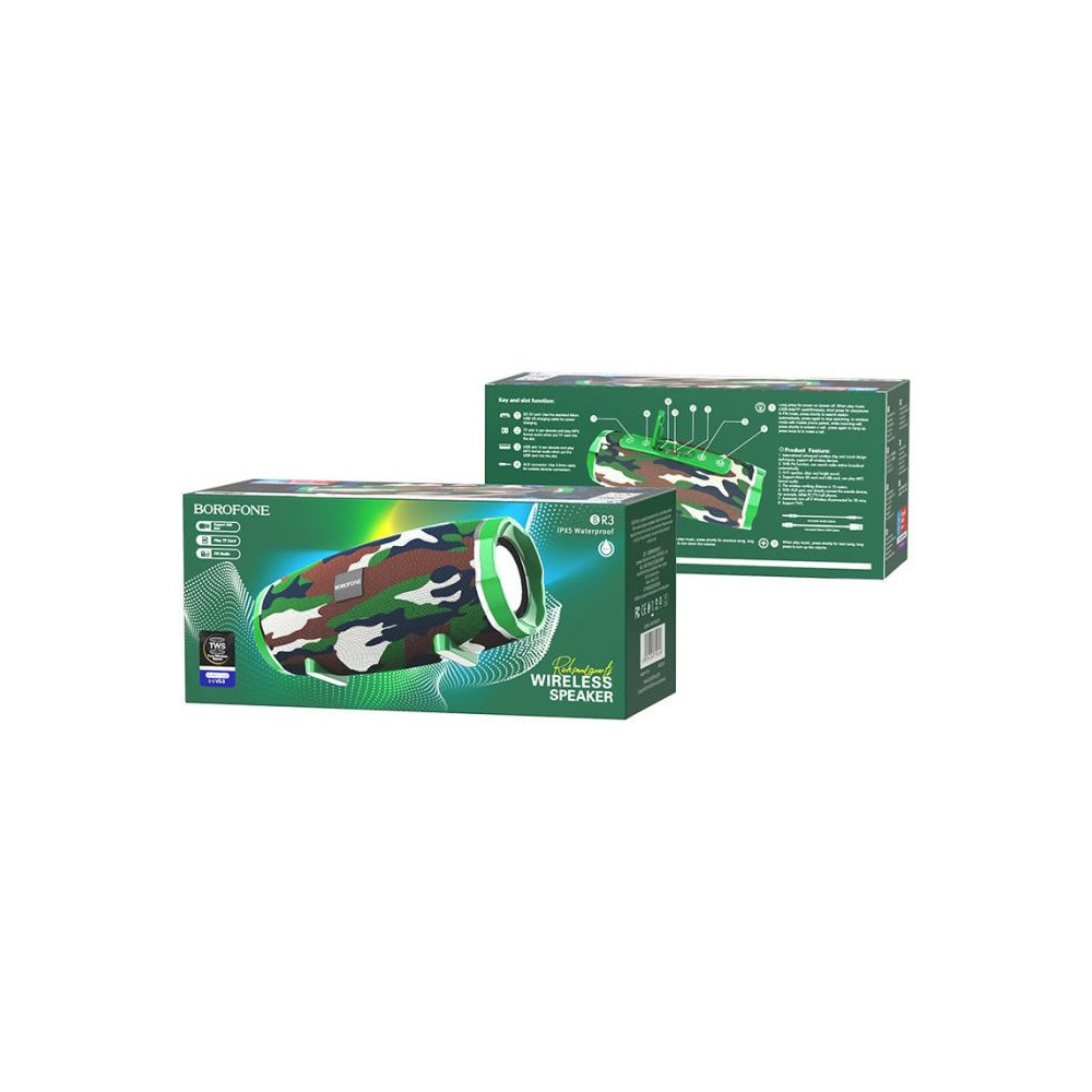 HAUT-PARLEUR SANS FIL BOROFONE BR3