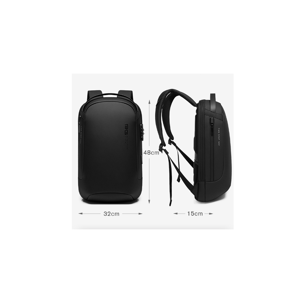 SAC A DOS ANTIVOL BANGE BG01 15.6" /  NOIR