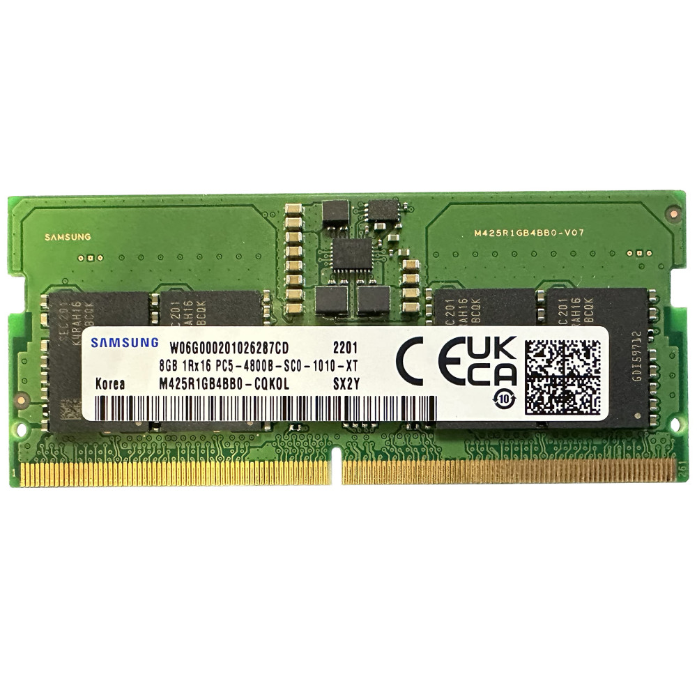 BARRETTE MEMOIRE Samsung  SODIMM 8G 4800MHZ tray