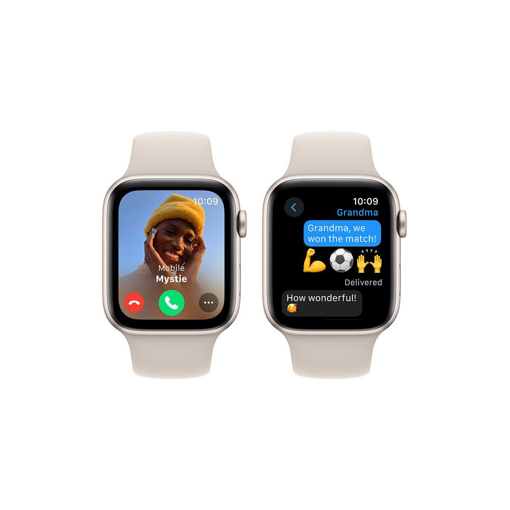 Apple Watch SE GPS 44mm / Starlight Aluminum