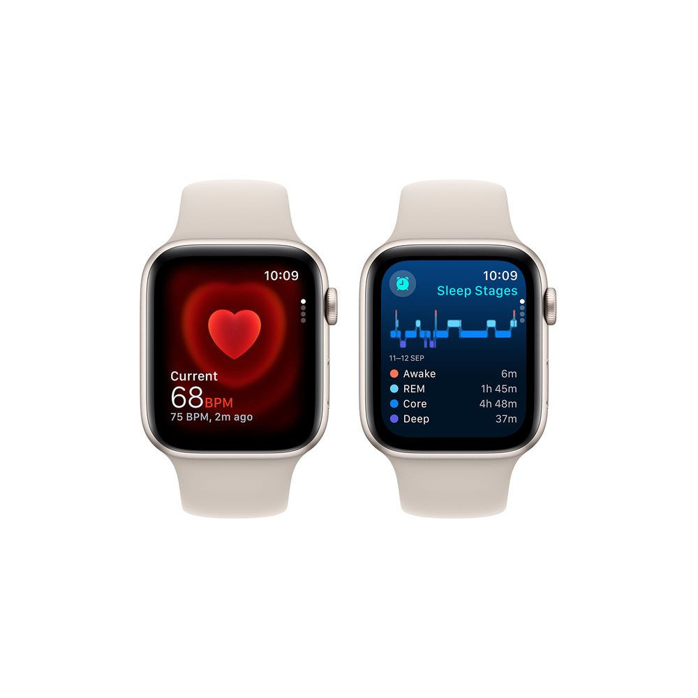 Apple Watch SE GPS 44mm / Starlight Aluminum