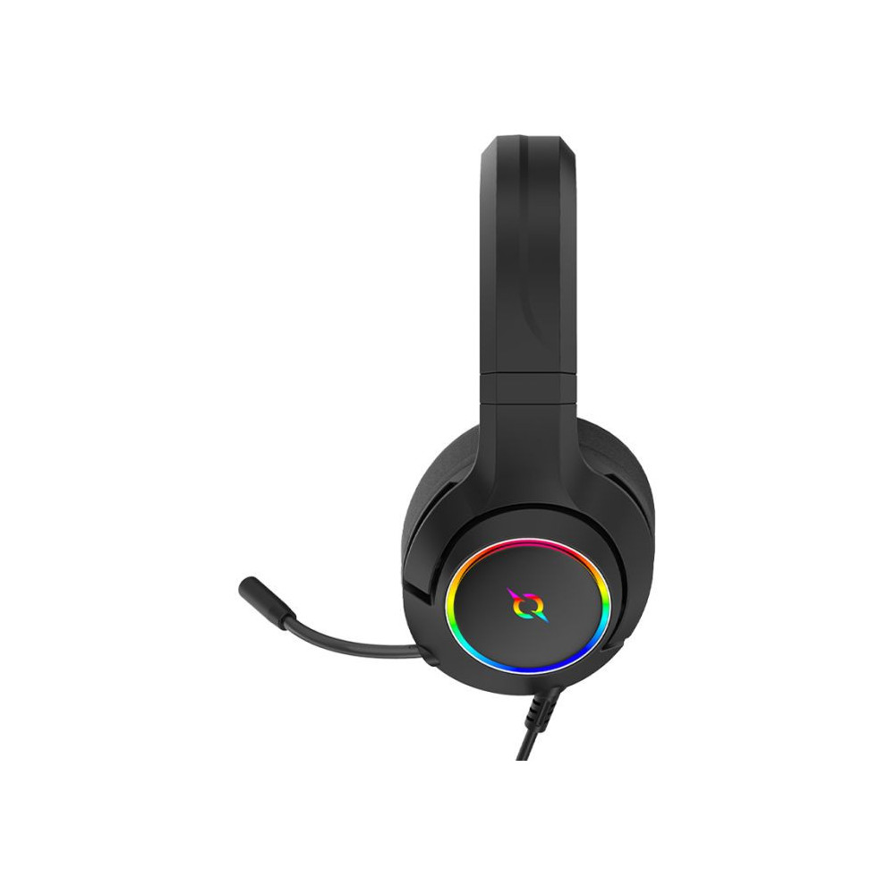 MICRO CASQUE GAMER FILAIRE AQIRYS VEGA RGB  / NOIR