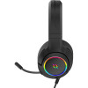 MICRO CASQUE GAMER FILAIRE AQIRYS VEGA RGB  / NOIR