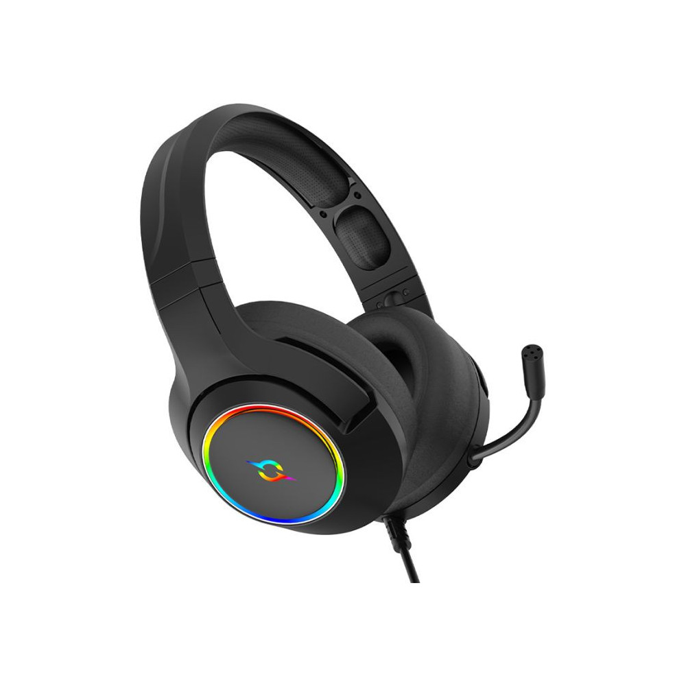 MICRO CASQUE GAMER FILAIRE AQIRYS VEGA RGB  / NOIR