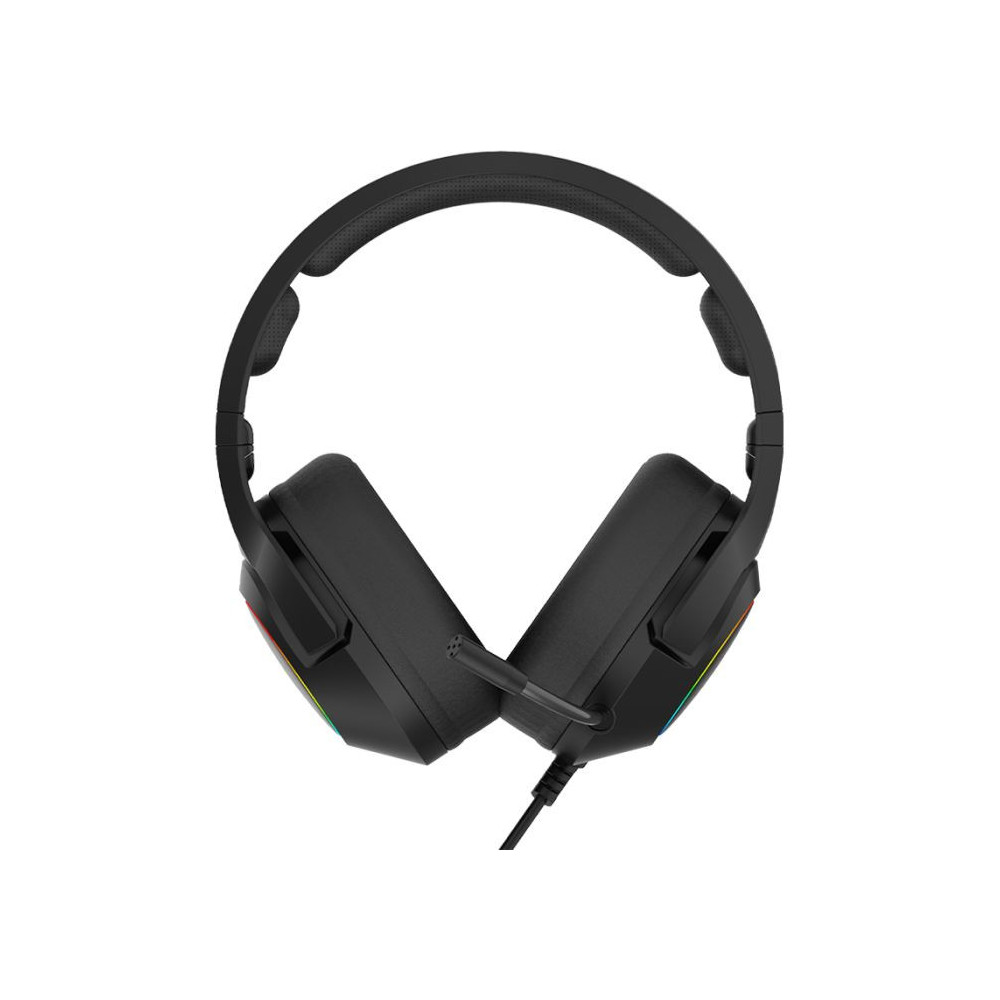 MICRO CASQUE GAMER FILAIRE AQIRYS VEGA RGB  / NOIR