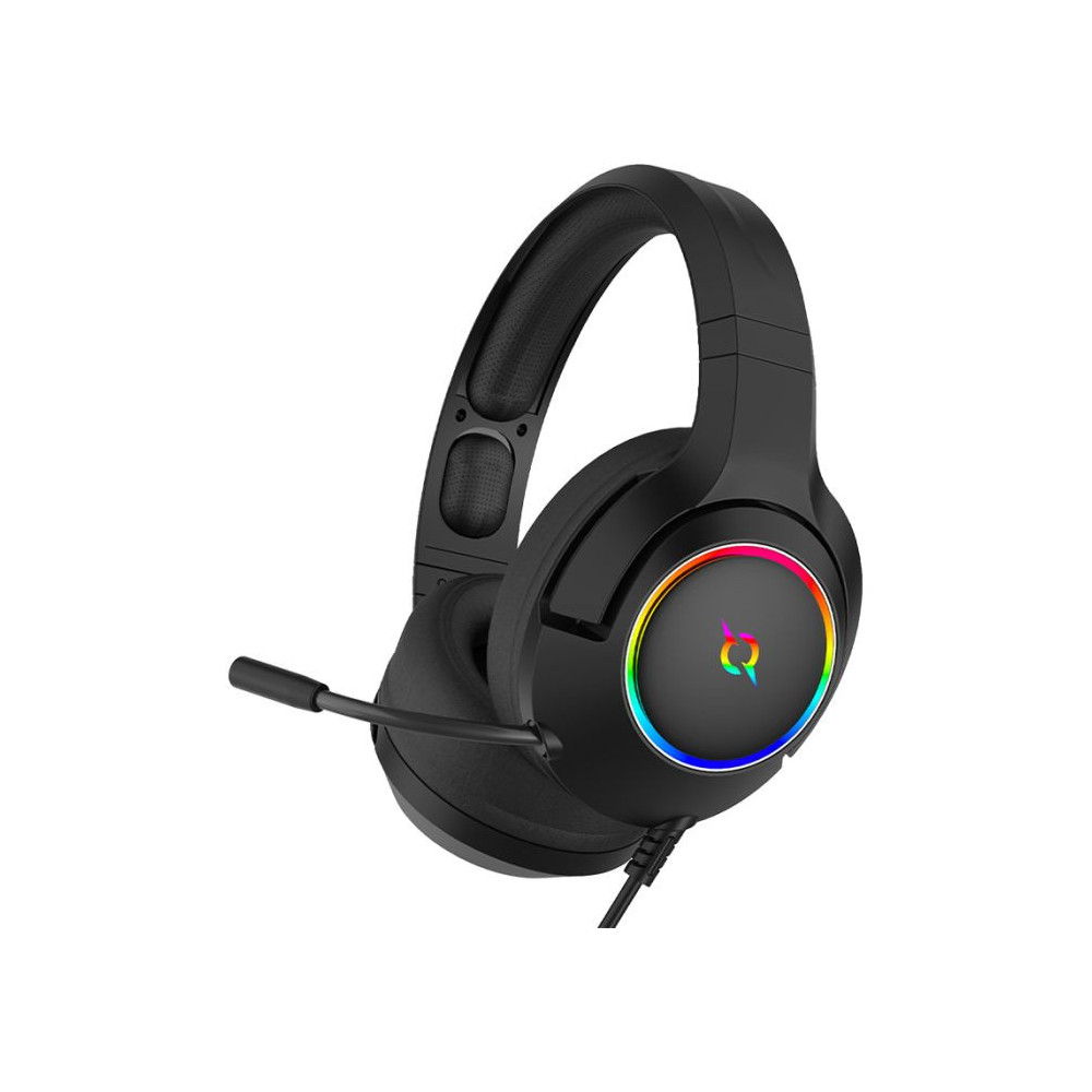 MICRO CASQUE GAMER FILAIRE AQIRYS VEGA RGB  / NOIR