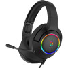 MICRO CASQUE GAMER FILAIRE AQIRYS VEGA RGB  / NOIR