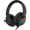 MICRO CASQUE GAMER FILAIRE AQIRYS VEGA RGB  / NOIR