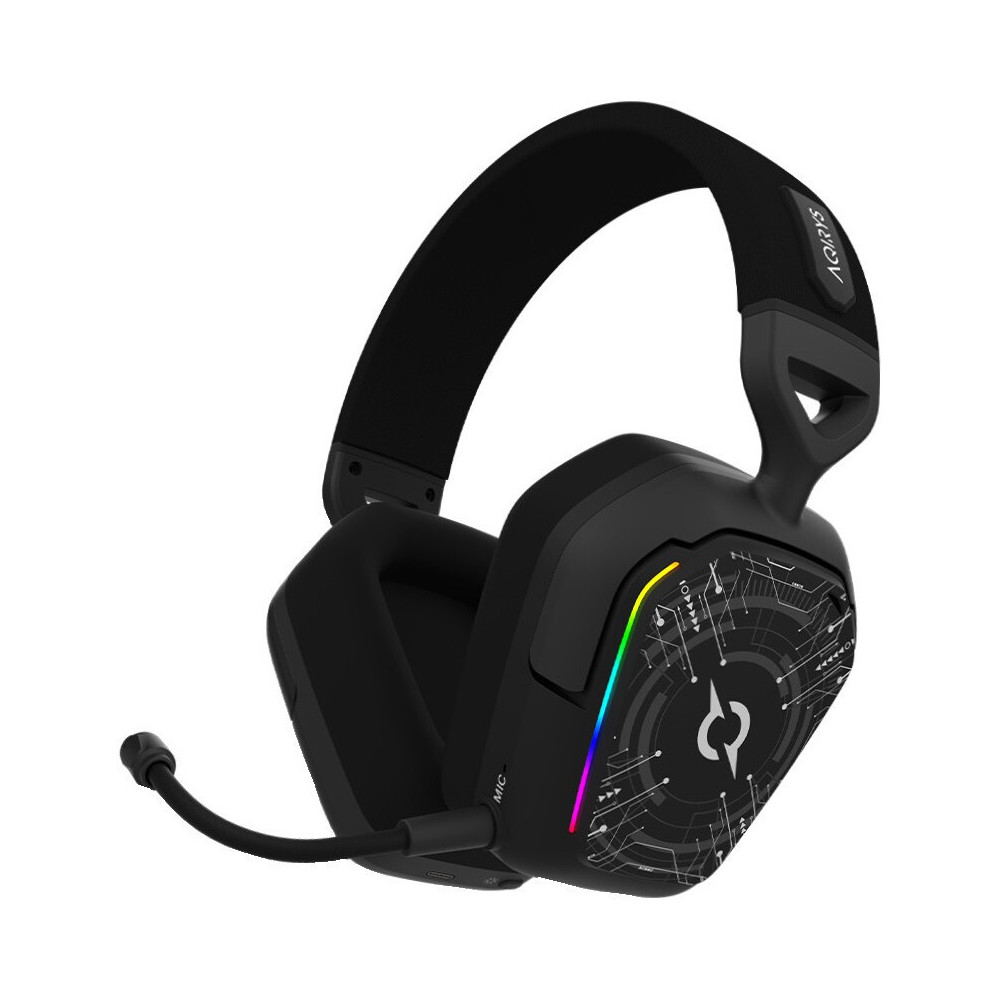 CASQUE MICRO GAMER Sans Fil ALNAIR  AQIRYS  / Noir