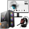 Setup Gamer Elite Pc de Bureau Gaming / Ryzen 5 8600G / AMD Radeon 760M / 16 Go DDR5 Avec Écran MSI 24" Full HD VA 100 Hz