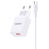 Chargeur KAKUSIGA KSC 931Avec câble USB-C 3A / 10 W / Blanc