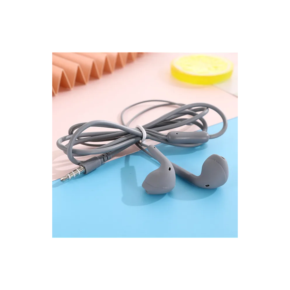 Écouteurs filaire avec Micro Y-U19 / Gris