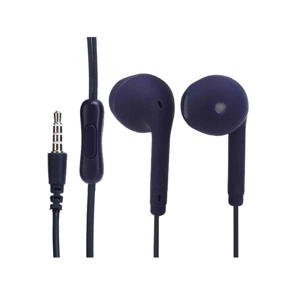 Écouteurs filaire avec Micro Y-U19 / Violet