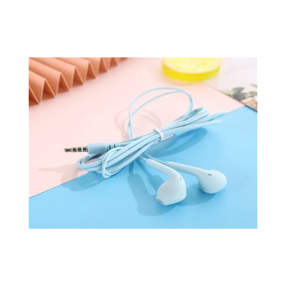 Écouteurs filaire avec Micro Y-U19 / Blue