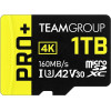 Carte mémoire TEAMGROUP A2 Pro Plus Card 1T Micro SDXC UHS-I U3 A2