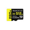 Carte mémoire TEAMGROUP A2 Pro Plus Card 512G Micro SDXC UHS-I U3 A2