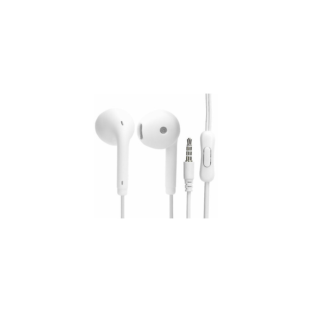 Écouteurs filaire avec Micro U19 / Blanc