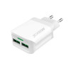 CHARGEUR SECTEUR MODEMCAT /  2.4A  + AVEC CÂBLE USB MICRO