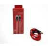 CABLE CHARGEUR USB VERS TYPE C  / 5A / ROUGE