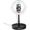 ANNEAU LUMIERE LED HAMA POUR SMARTPHONE AVEC SUPPORT BUREAU