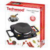 PLAQUE ÉLECTRIQUE TECHWOOD TPE-156 / 1500W / NOIR