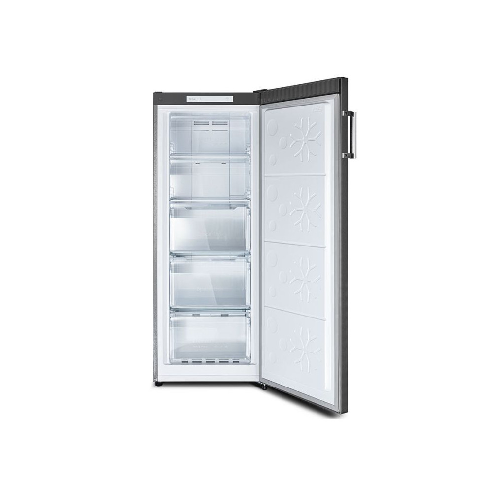 Congélateur Vertical Newstar CVN-181-5-SS 166 Litres / Silver