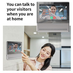 KIT VIDÉOPHONE COMMAX CDV-70QT + DOOR CAMÉRA DRC- 40QH