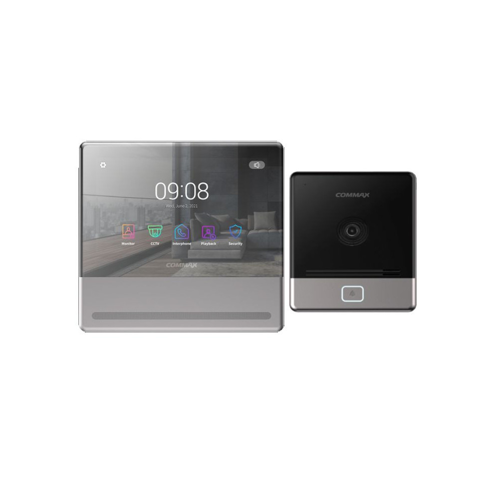 KIT VIDÉOPHONE COMMAX CDV-70QT + DOOR CAMÉRA DRC- 40QH