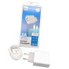Chargeur secteur avec cable Lightning / 18W / 2 PORTS