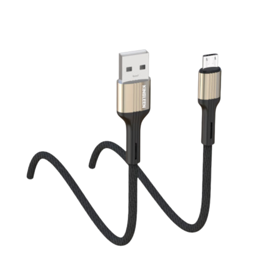 Câble CHARGEUR KIGLEEN K60 Lightning 3.1A 1M / Noir