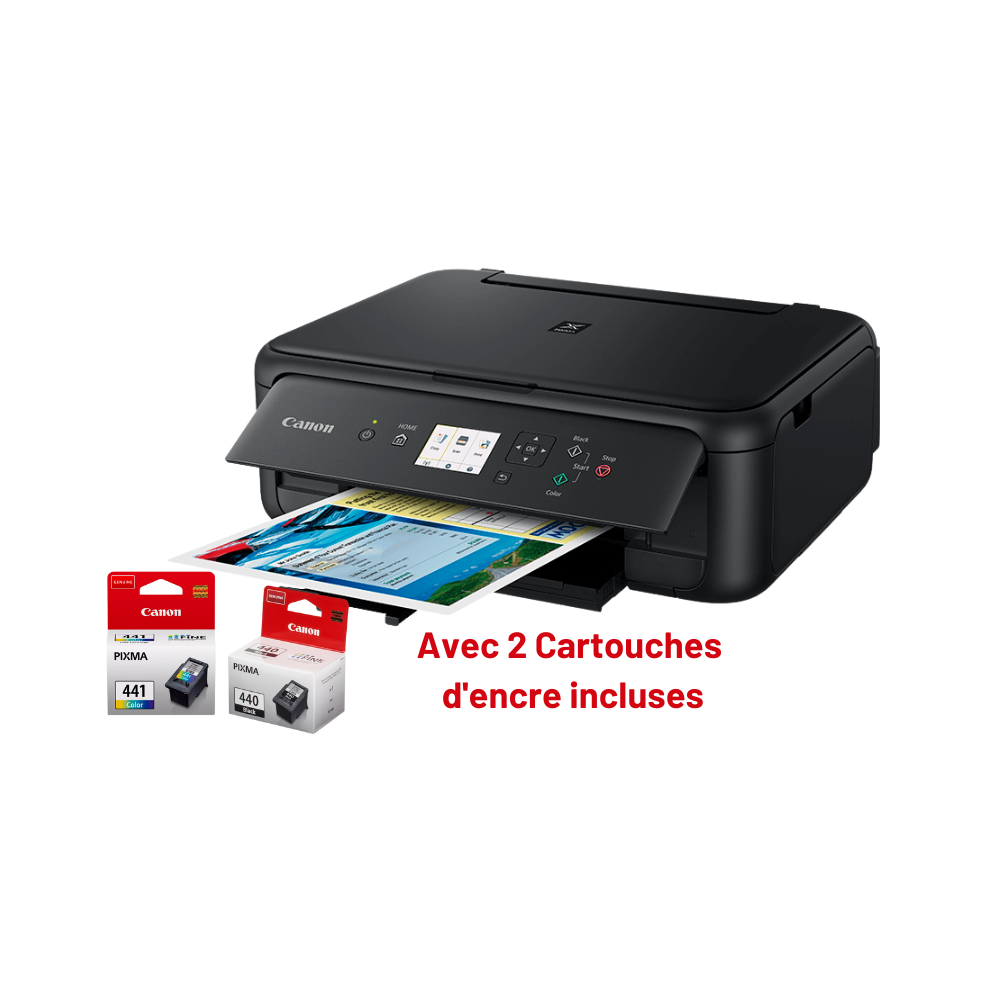 Imprimante Multifonction Jet d'encre CANON PIXMA TS5140 Couleur  Wifi