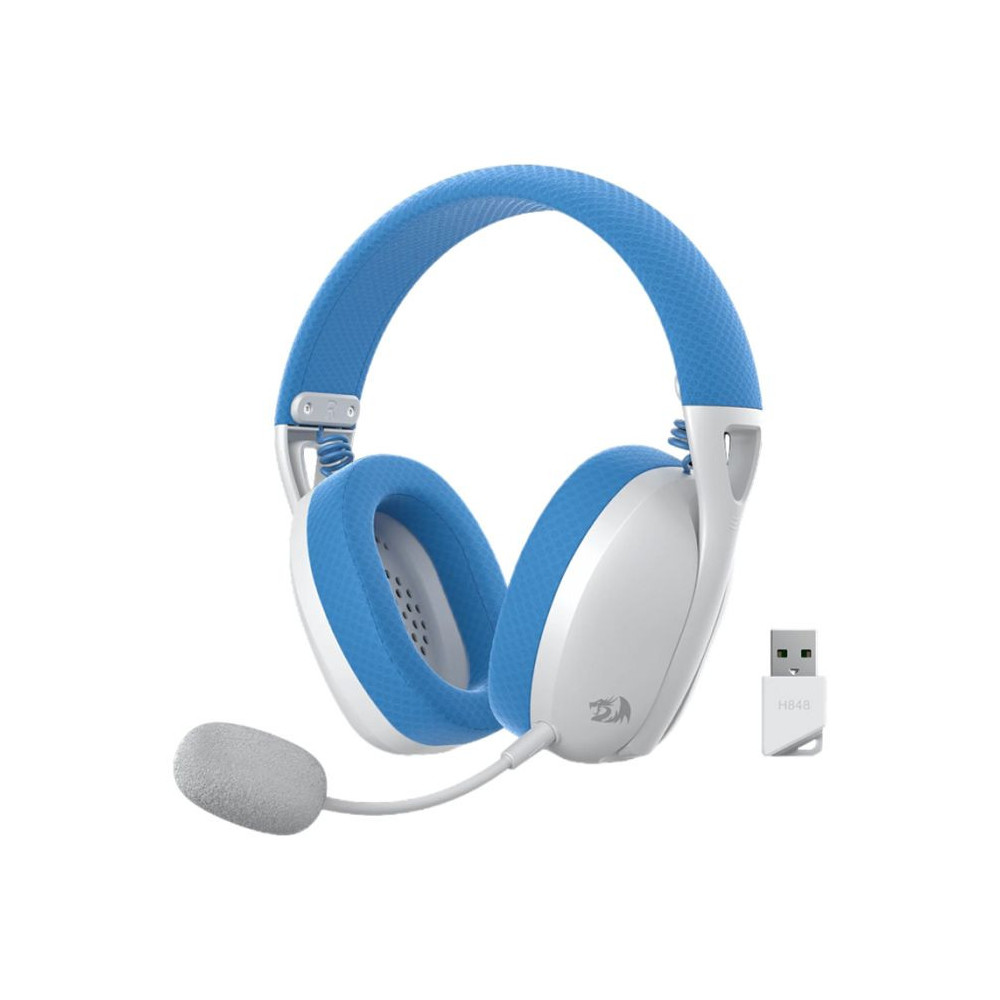 MICRO CASQUE GAMER SANS FIL REDRAGON H848 PRO / Bleu