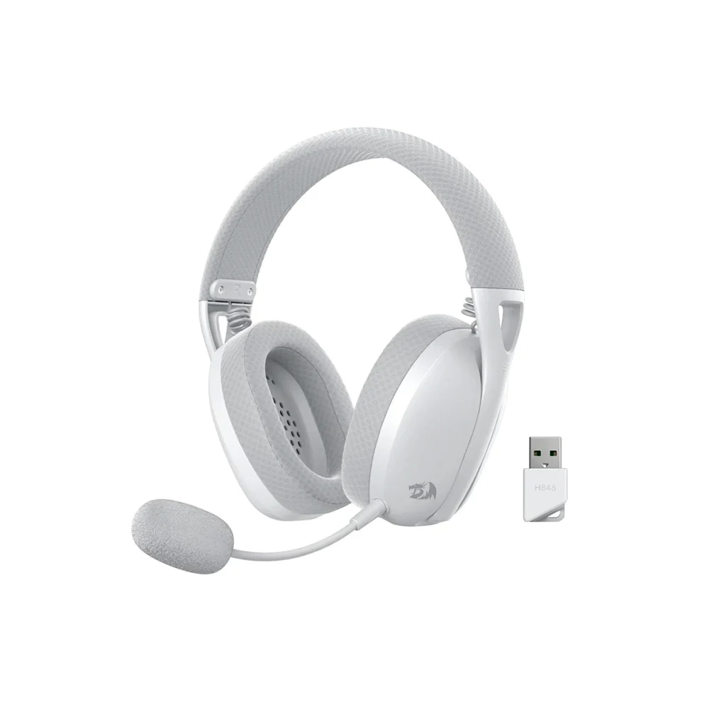 MICRO CASQUE GAMER SANS FIL REDRAGON H848 PRO / Blanc