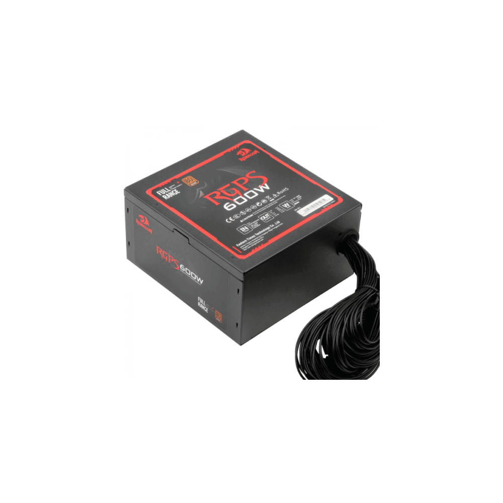 Boite d'alimentation REDRAGON RGPS 600W 80+ / BRONZE