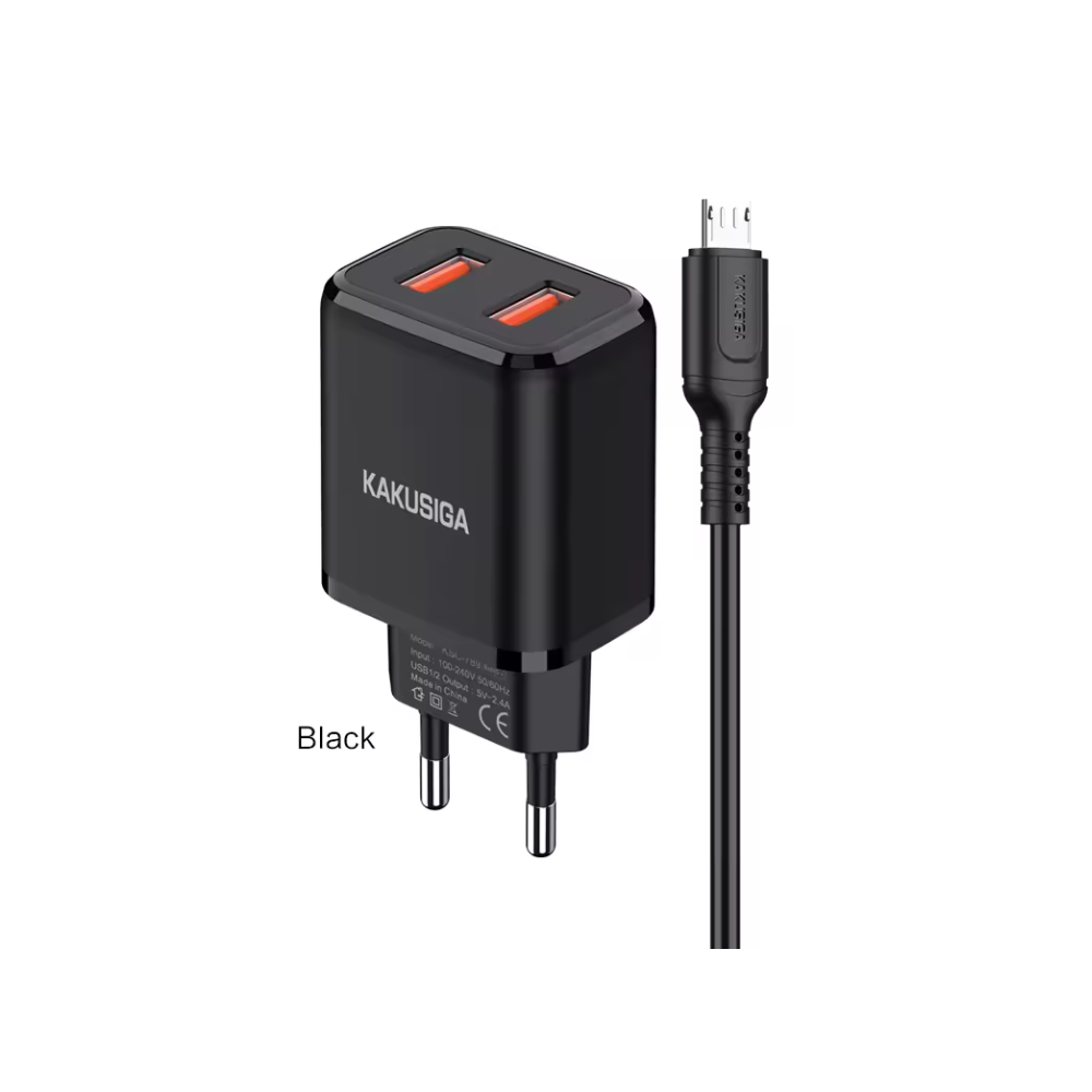 CHARGEUR MICRO-USB  DUAL PORT SMART