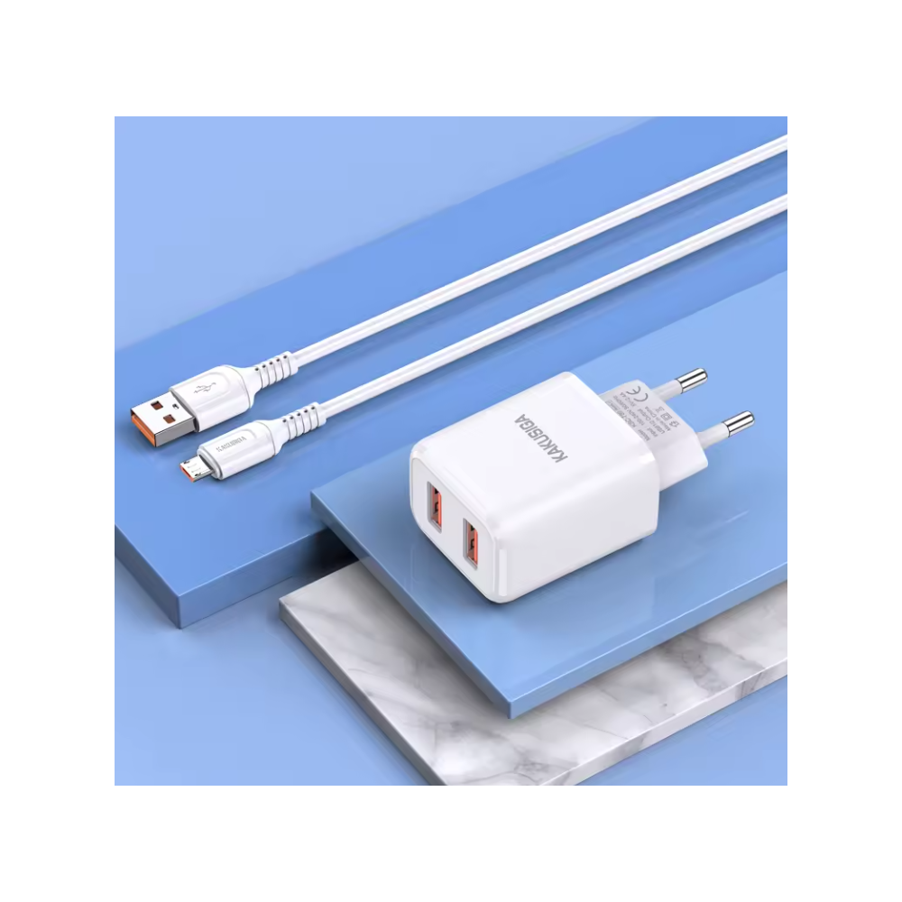 CHARGEUR MICRO-USB  DUAL PORT SMART