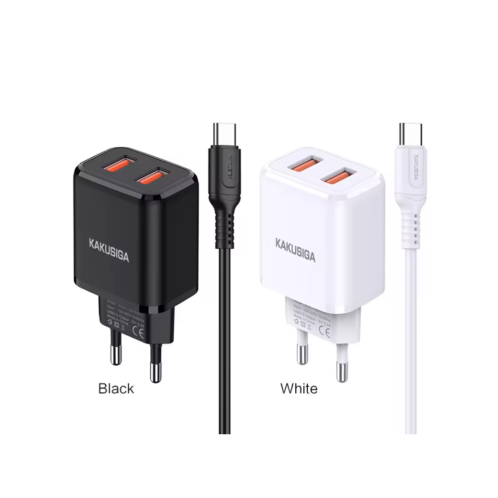 Chargeur KAKU avec Câble Type C / Smart Charge