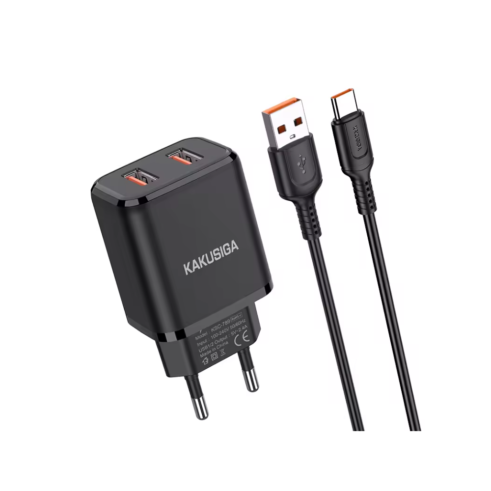 Chargeur KAKU avec Câble Type C / Smart Charge