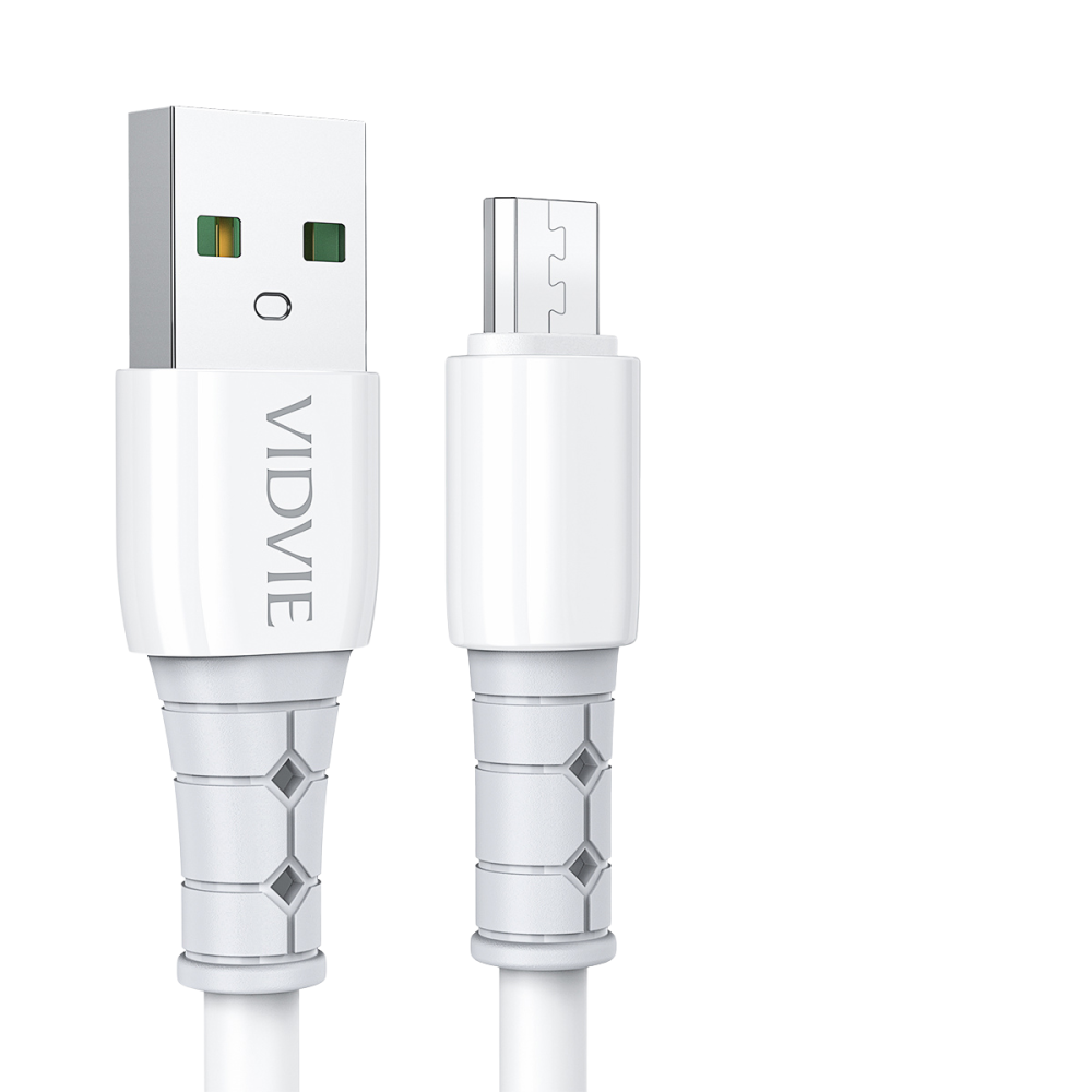 CÂBLE VIDVIE CB4020 MICRO USB 1,2M / 30W  / NOIR