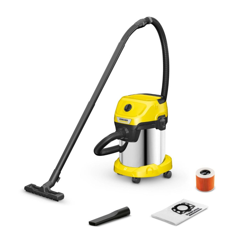 KÄRCHER WD3 SV / 1000W /  NOIR & JAUNE