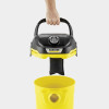 ASPIRATEUR EAU&POUSSIÈRE KÄRCHER KWD1 1000W - NOIR & JAUNE