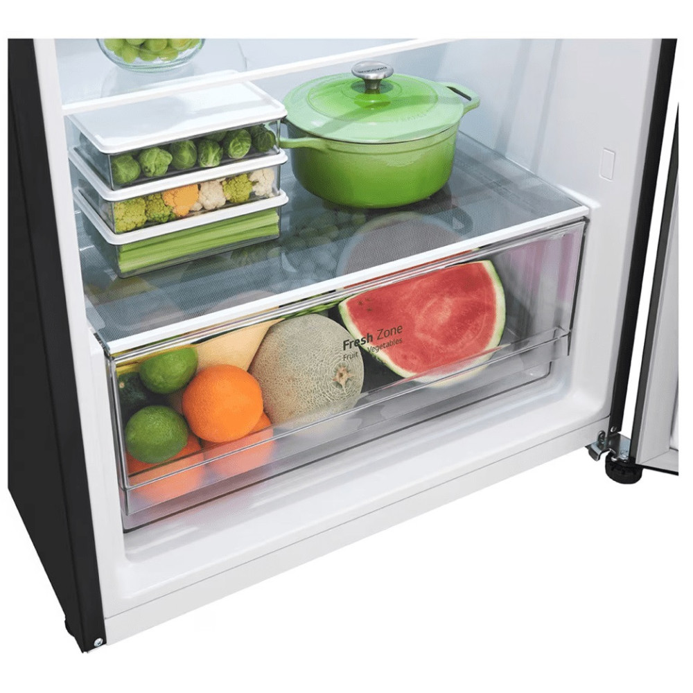 Réfrigérateur LG No Forst Smart INVERTER Double Portes 423 Litres / Noir