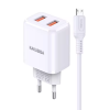 CHARGEUR MICRO-USB  DUAL PORT SMART