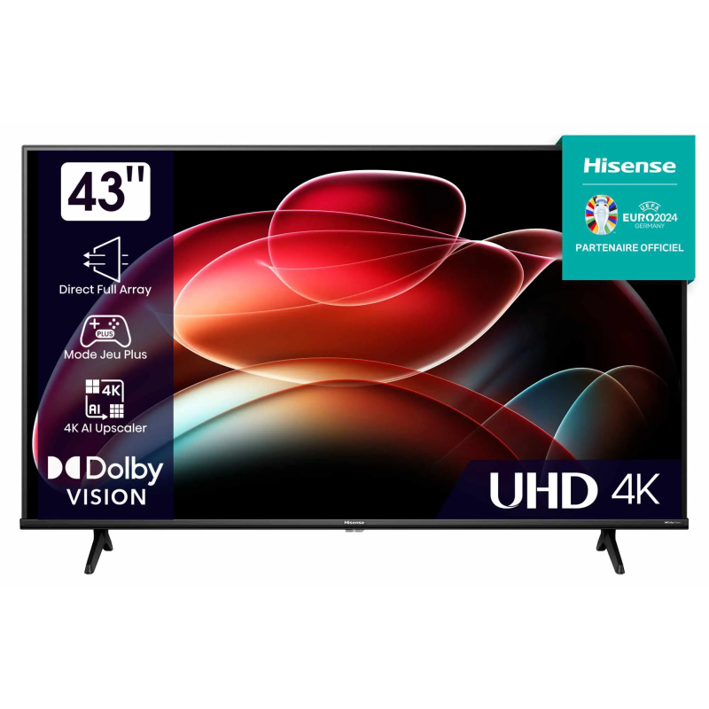 TV Hisense A6K VIDAA U6 43" SMART 4K ULTRA HD